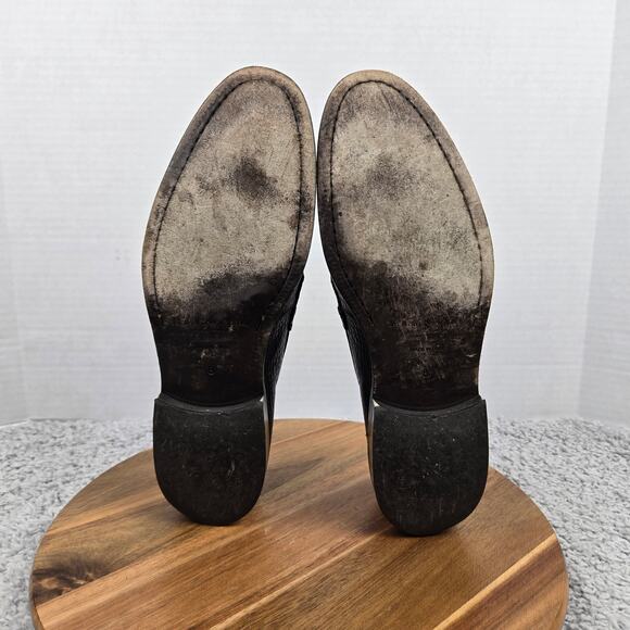 To Boot New York Men 8M Alki Black Alligator Embossed Leather Daily Penny Loafer main image 12